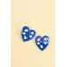 Brinco Aline Azul Marinho 