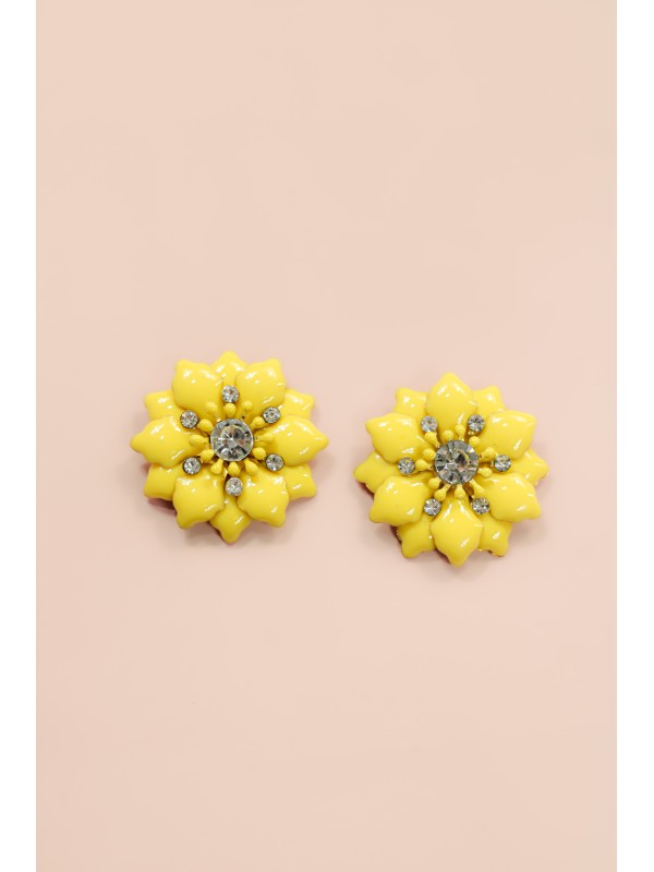 Brinco Beatriz Amarelo