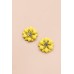 Brinco Beatriz Amarelo