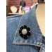 Broche Flor Camélia 