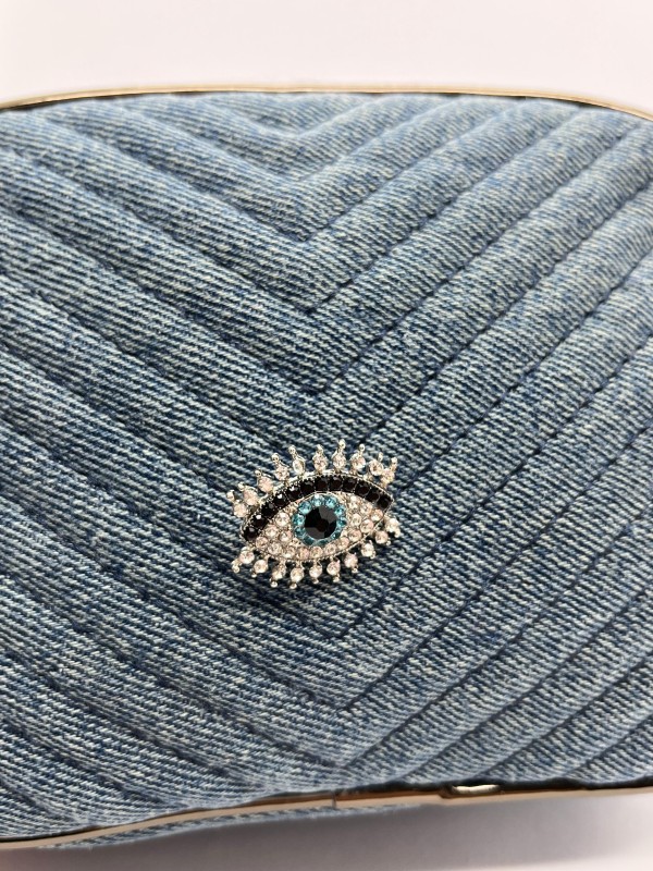 Broche Olho Grego Strass