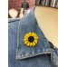 Broche Flor de Girrasol 
