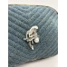 Broche Pássaro Elegante com Cristais Branco