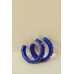 Brinco Nina Azul Royal