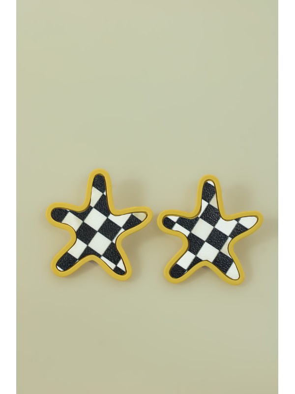 Brinco Star Amarelo 
