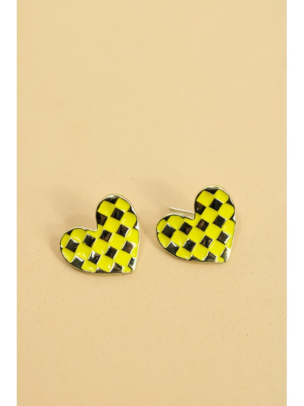 Brinco Love Amarelo