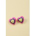 Brinco Claudia Pink 