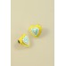 Brinco Claudia Amarelo