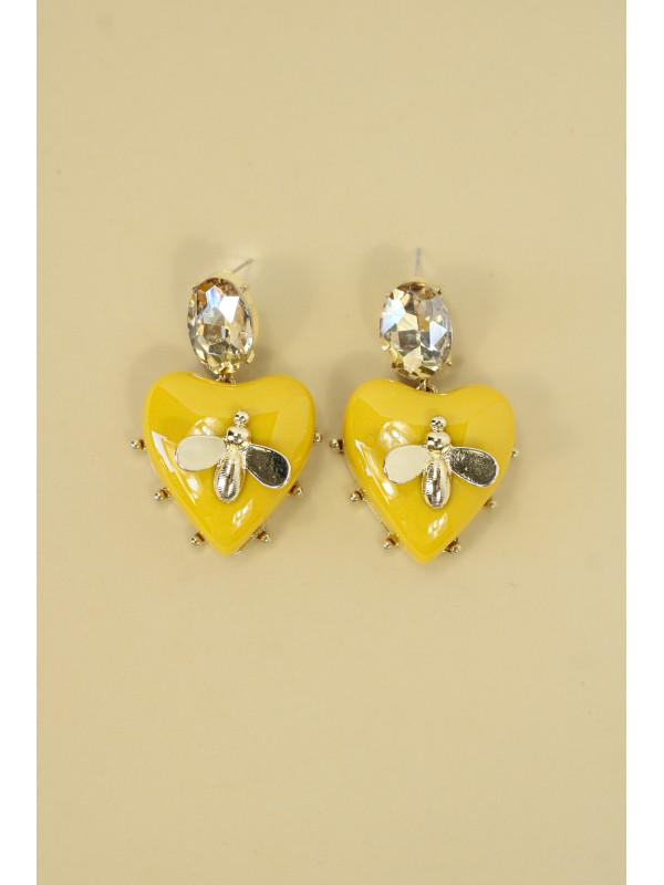 Brinco Bella Amarelo