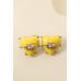 Brinco Giovana Amarelo 