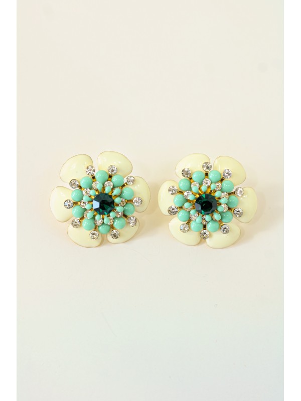 Brinco Jasmine Branco 