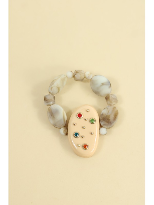 Pulseira Eloísa Bege  